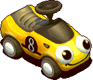 金黃跑車